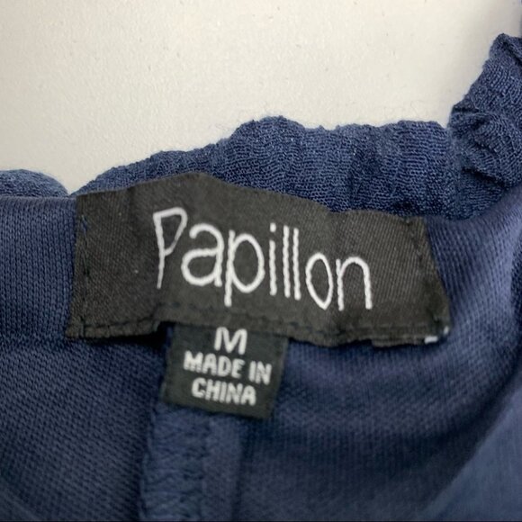 Pappillon Blue layered Dress size medium - Picture 3 of 6